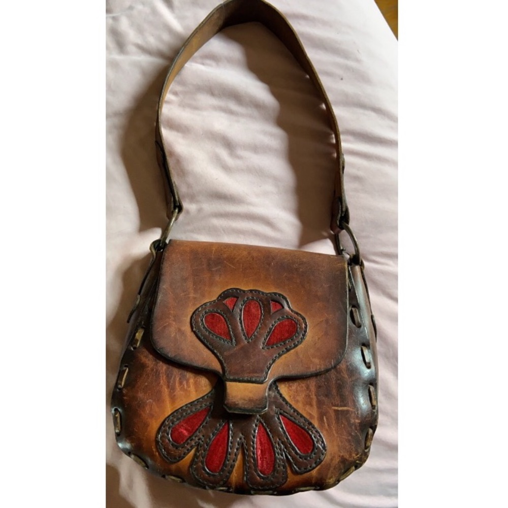 ❤️Vintage Tooled Leather Purse❤️